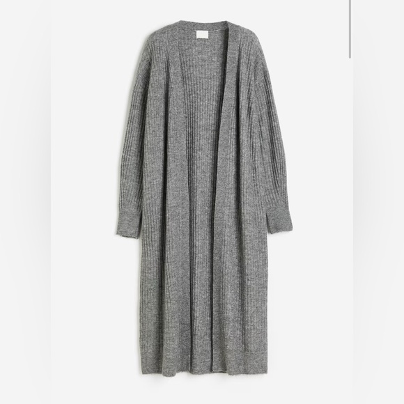H&M Long Cardigan ; Size XXL ; Color Grey - Picture 1 of 8